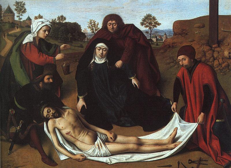 CHRISTUS, Petrus The Lamentation hin Spain oil painting art